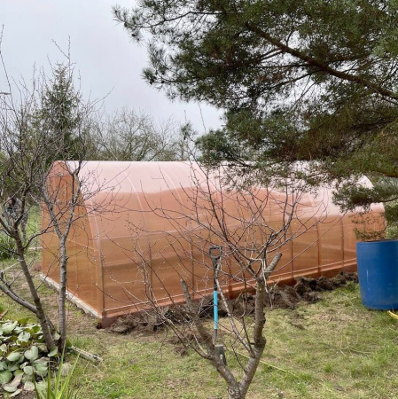 Szklarnia 3х12m Skarbnica z profilu 40x20mm i poliwęglanu Zbiory+ 6mm z montażem